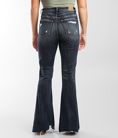 BKE Parker Super Flare Stretch Jean back view