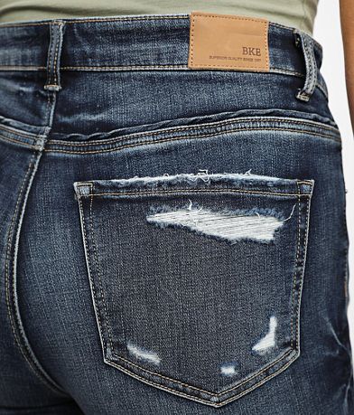 BKE Parker Super Flare Stretch Jean back pocket view