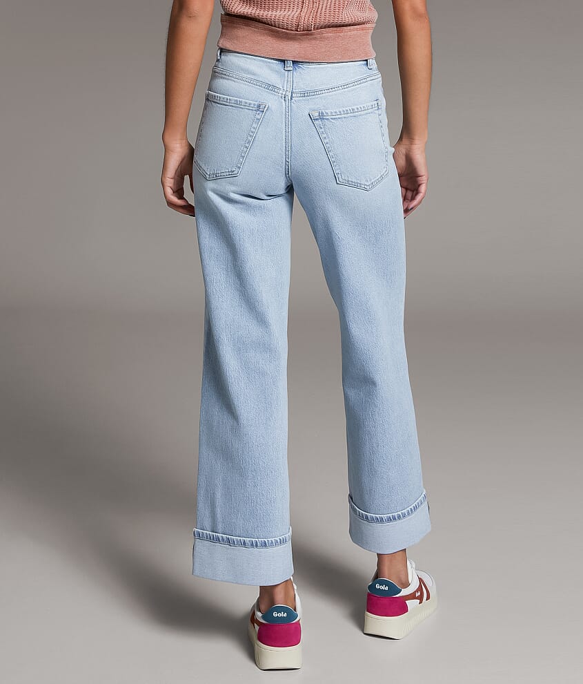 Billie Cropped Wide Leg Stretch Jean