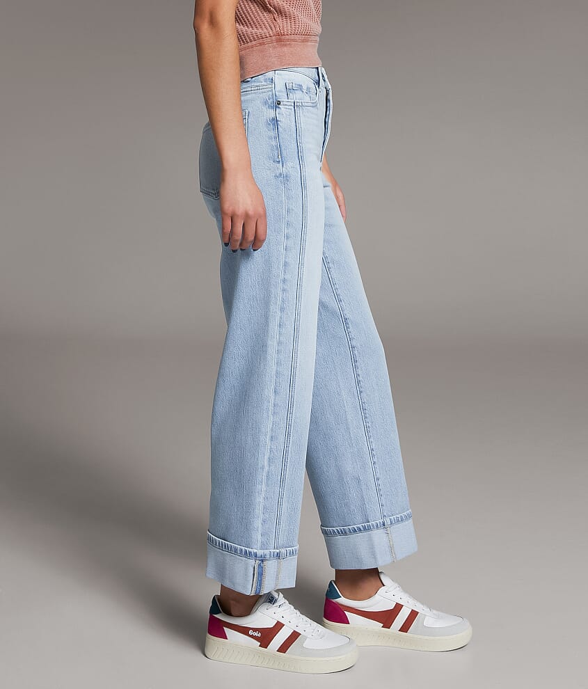 Billie Cropped Wide Leg Stretch Jean
