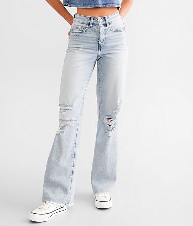BKE Billie Wide Leg Stretch Jean front view