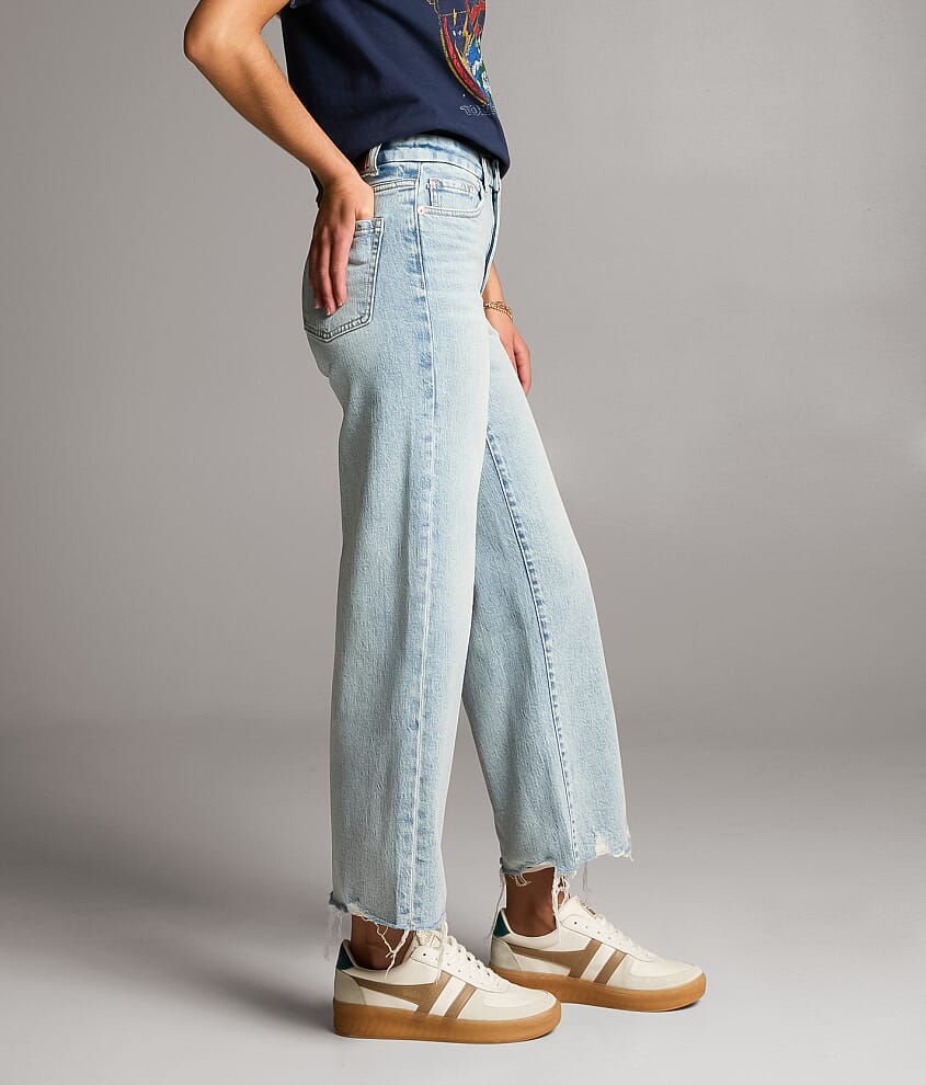 Billie Cropped Wide Leg Stretch Jean