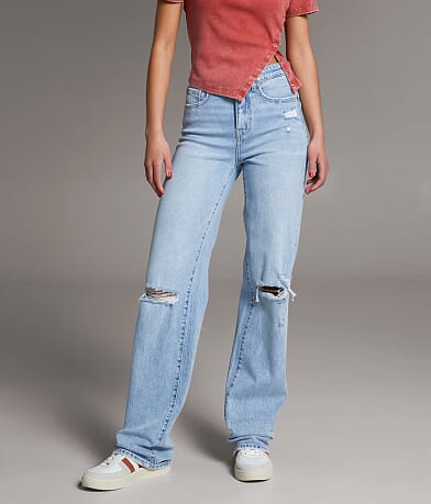 BKE Billie Classic Straight Stretch Jean front view