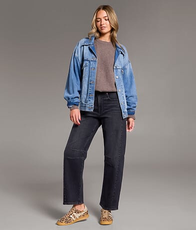 BKE Billie Barrel Stretch Jean front view