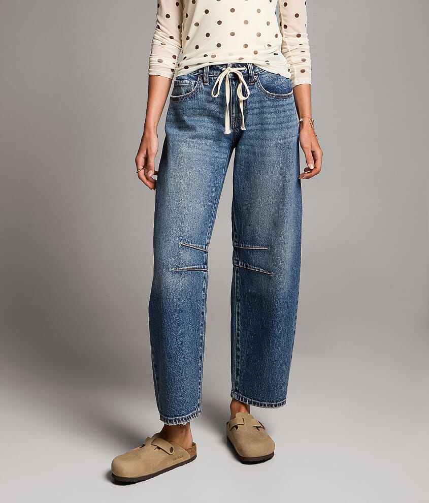 Taylor Low Slung Baggy Horseshoe Stretch Jean thumbnail 2