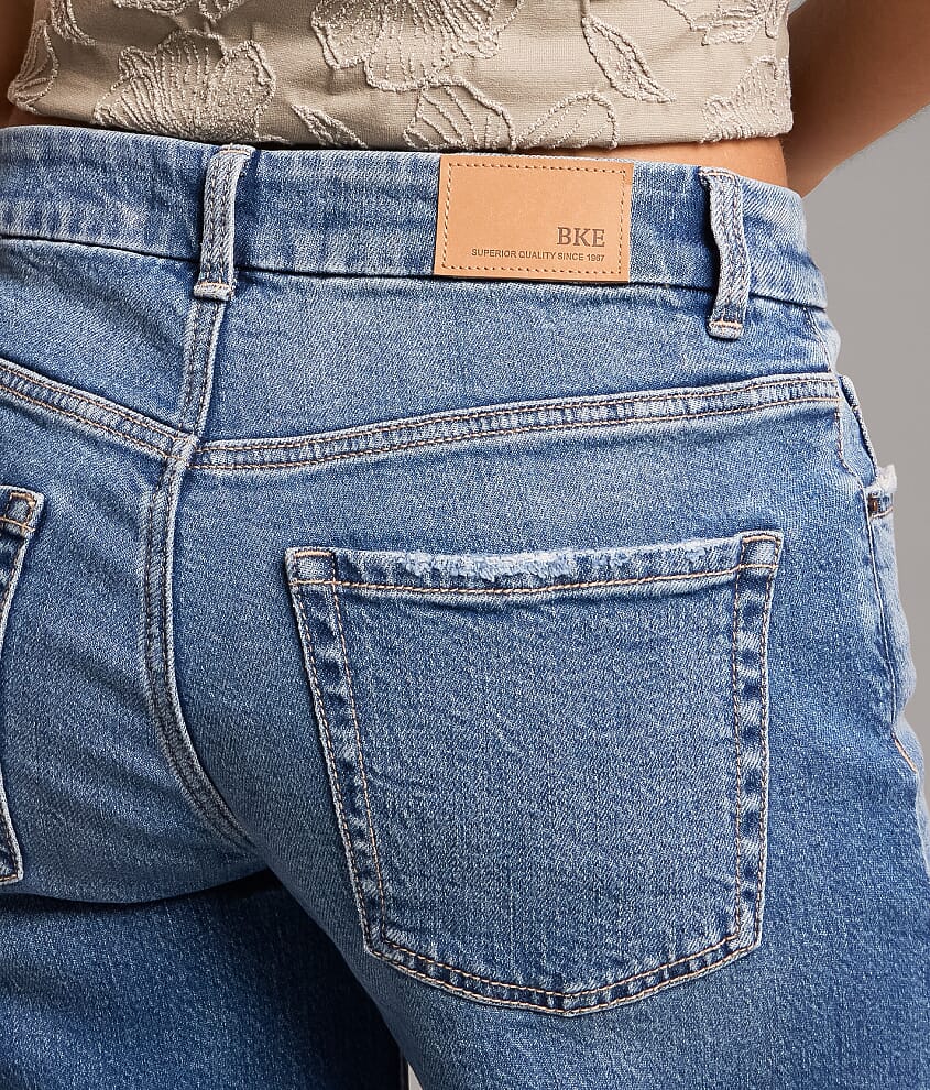 Taylor Low Slung Baggy Wide Leg Stretch Jean