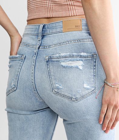 BKE Billie Split Flare Stretch Jean back pocket view