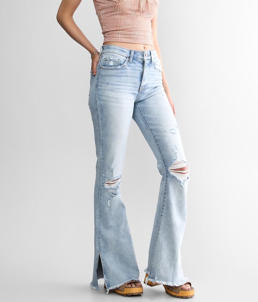 BKE Billie Split Flare Stretch Jean front view