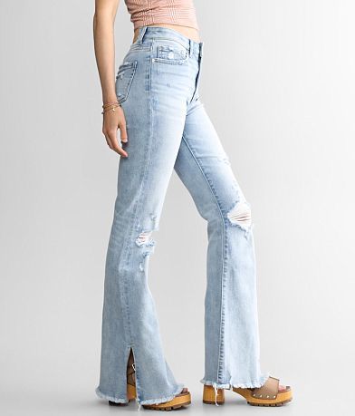 BKE Billie Split Flare Stretch Jean full right side view