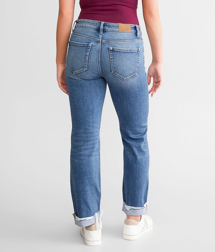 Payton Cropped Straight Stretch Jean