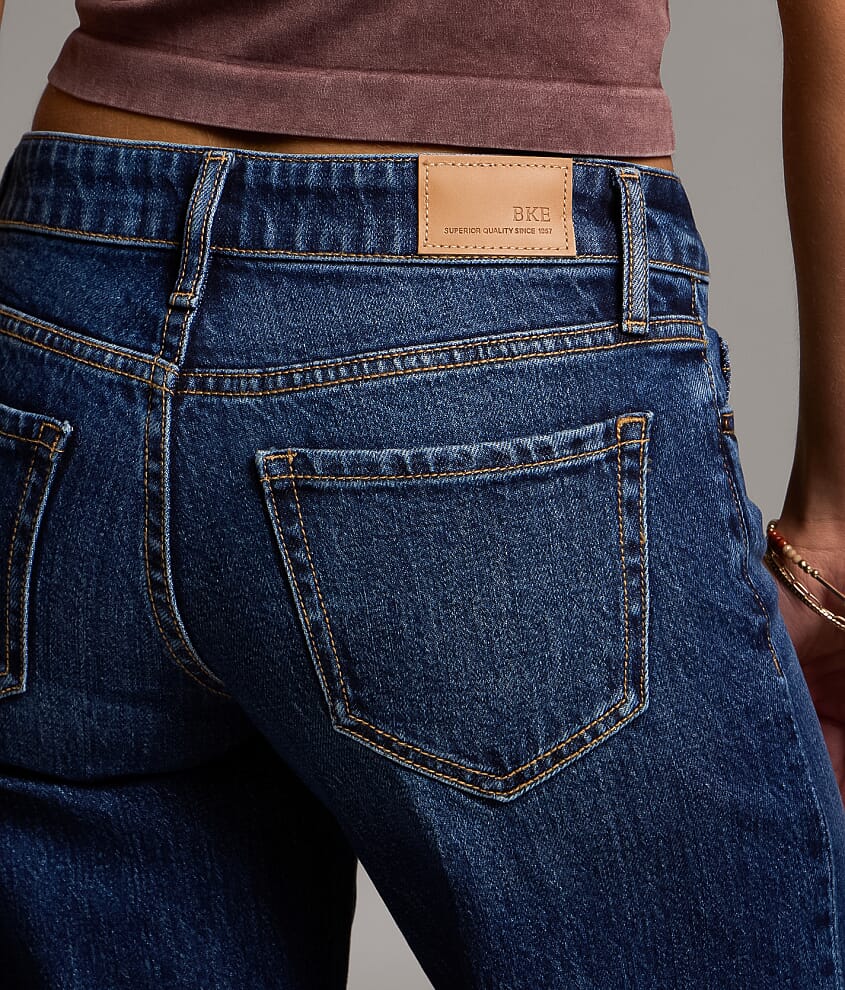 Stella Wide Leg Stretch Cuffed Jean - thumbnail 5