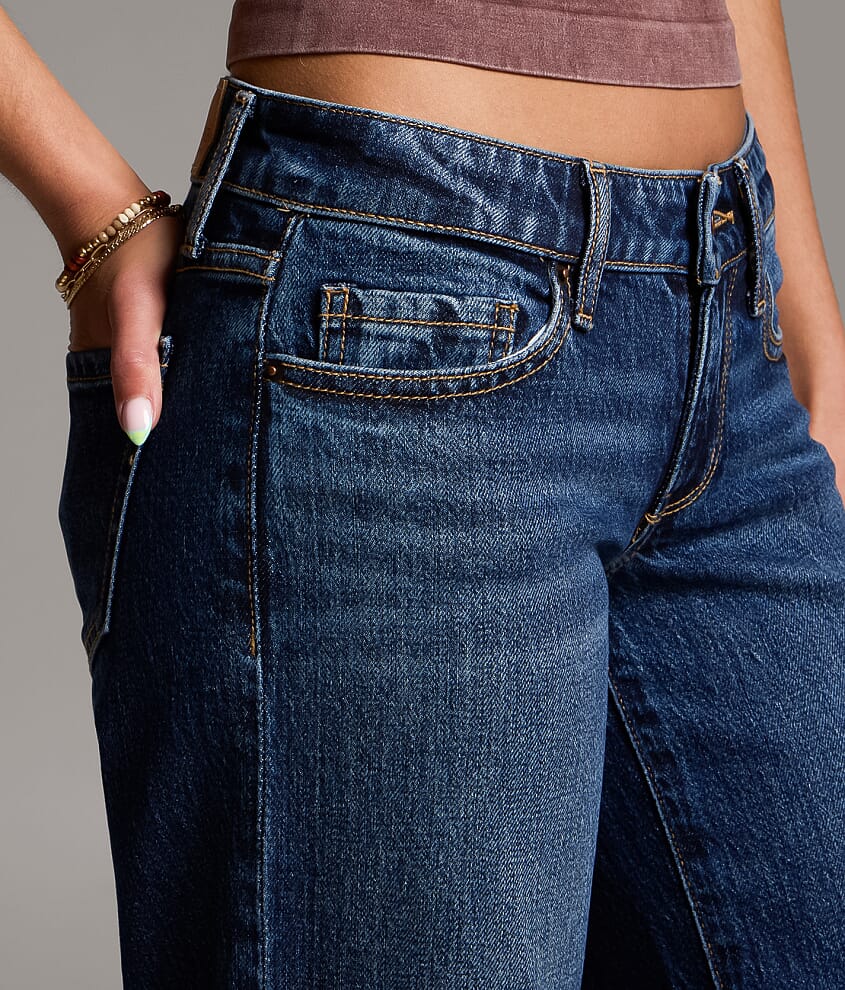 Stella Wide Leg Stretch Cuffed Jean - thumbnail 6
