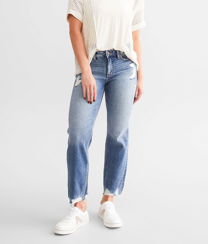 BKE Payton Cropped Straight Stretch Jean