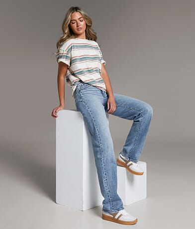 BKE Billie Classic Straight Stretch Jean front view