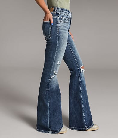 BKE Parker Flare Stretch Jean FULL_LEFT_SIDE