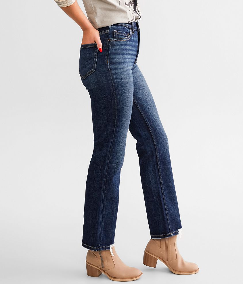 Billie Cropped Straight Stretch Jean - thumbnail 2