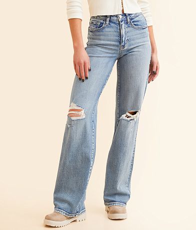 BKE Billie Wide Leg Stretch Jean front view