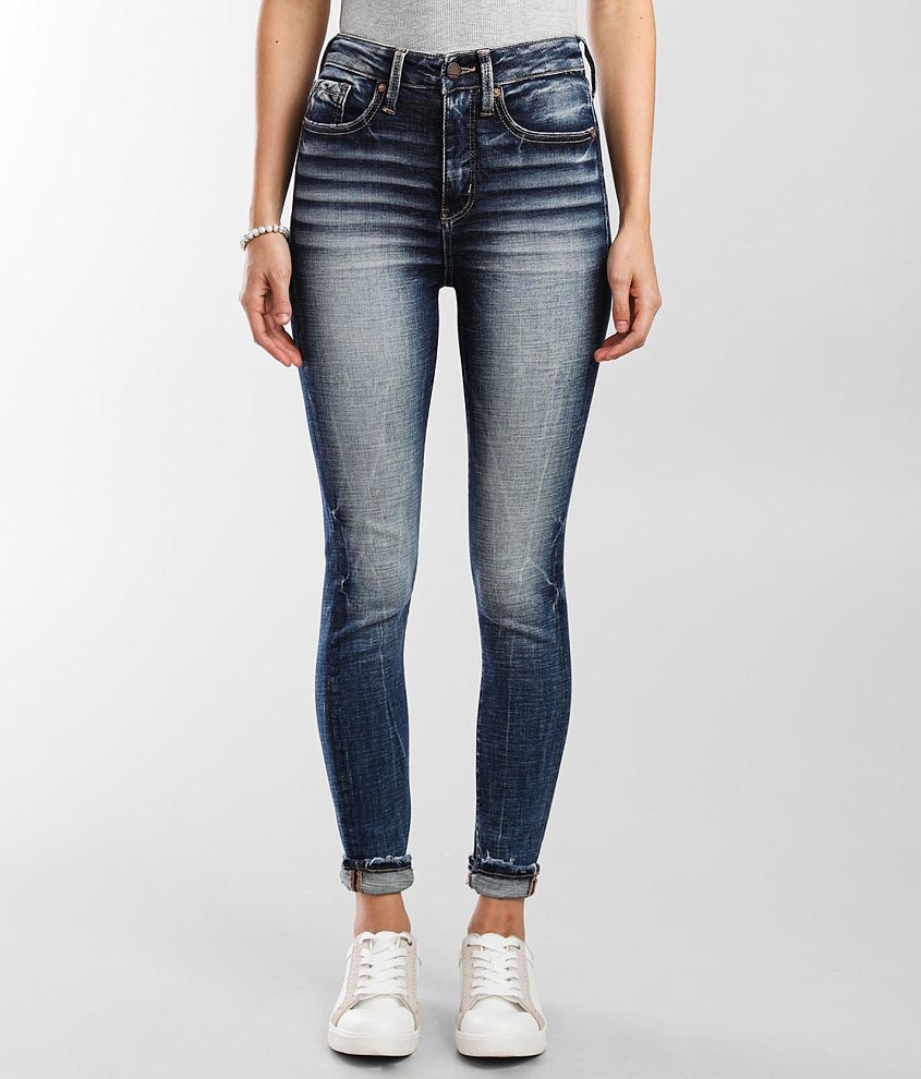 Buckle Black Fit No. 35 Ankle Skinny Cuffed Jean Women's Jeans in San Antonio Buckle