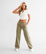 BKE Washed Stretch Pant - Women's Pants in Olive | Buckle