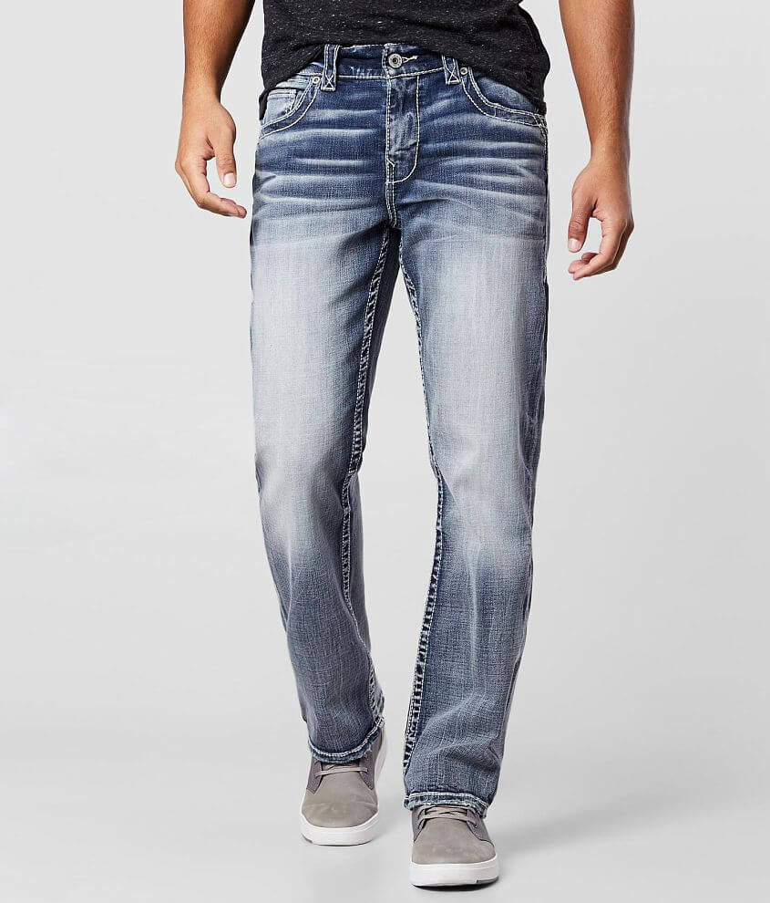 Buckle Black Eleven Straight Jean Men's Jeans in Bamburgh Buckle