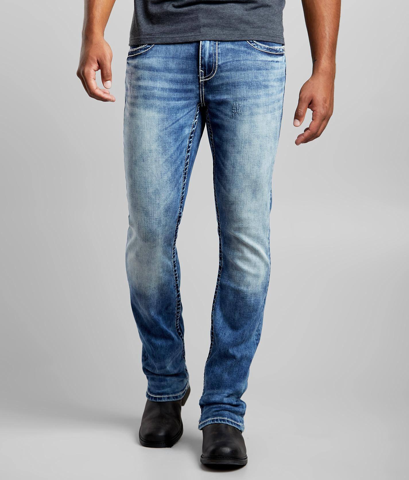 Buckle Black Three Straight Jean - Men's Jeans In Blue Lagoon | Buckle