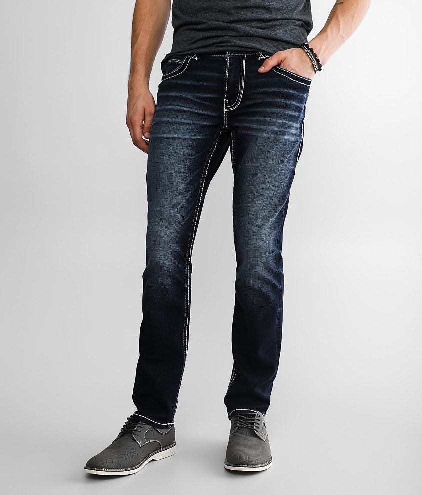 Buckle jeans for store men