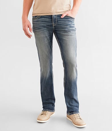 Buckle Black Nine Straight Stretch Jean front view