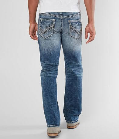 Buckle Black Nine Boot Stretch Jean BACK