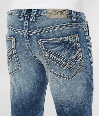 Buckle Black Nine Boot Stretch Jean BACK_POCKET