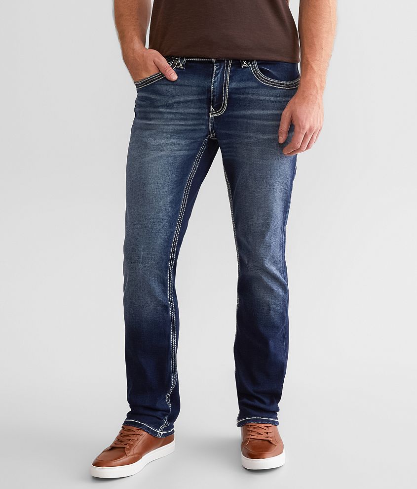 Buckle Black Three Straight Stretch Jean - Men's Jeans in Orcha | Buckle