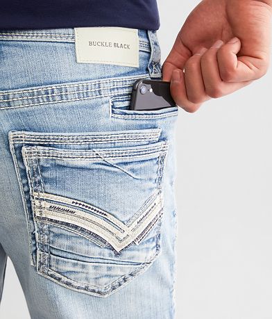 Buckle Black Three Boot Stretch Jean misc detail 1 view