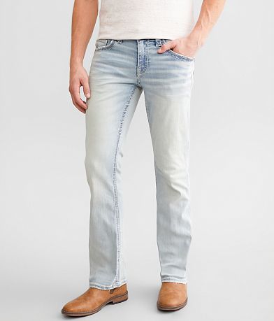 Buckle Black Three Boot Stretch Jean front view