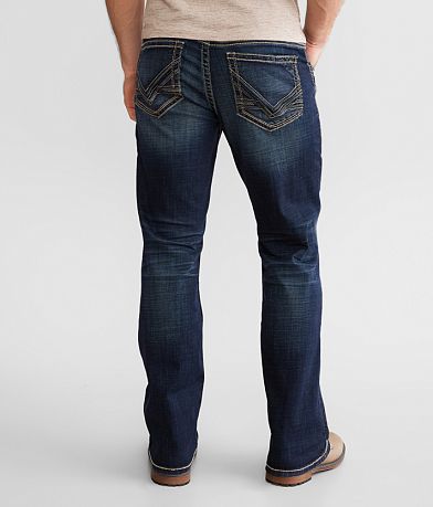 Buckle Black Nine Boot Stretch Jean back view