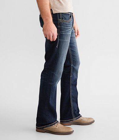 Buckle Black Nine Boot Stretch Jean full right side view