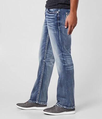 Buckle Black Three Boot Jean full right side view
