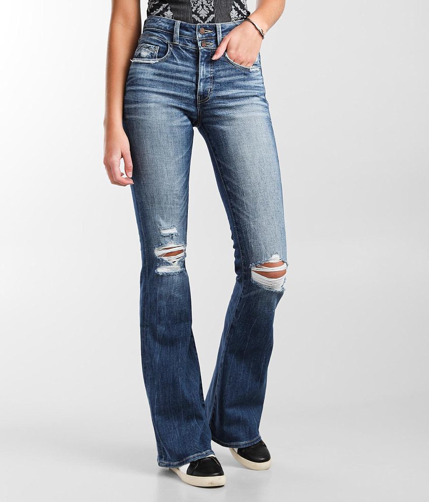 Buckle Black Fit No. 35 Flare Jean - Women's Jeans in Gatlinburg4 | Buckle