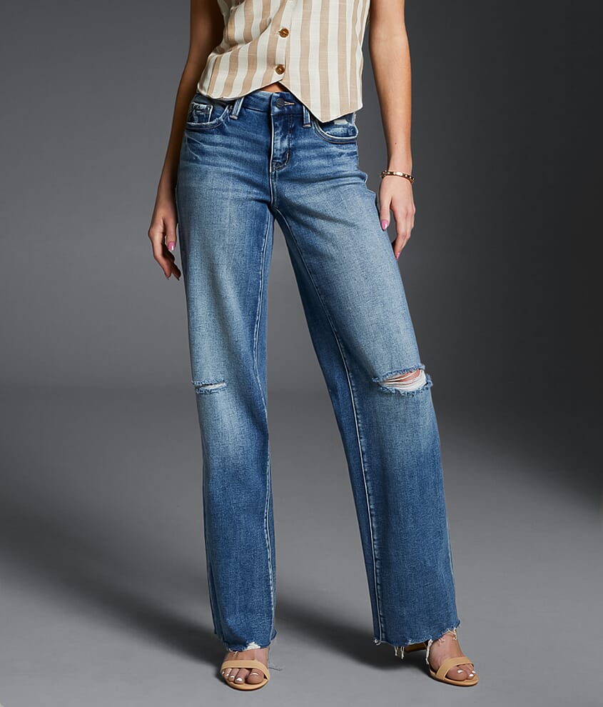 Fit No. 53 Wide Leg Stretch Jean - thumbnail 2