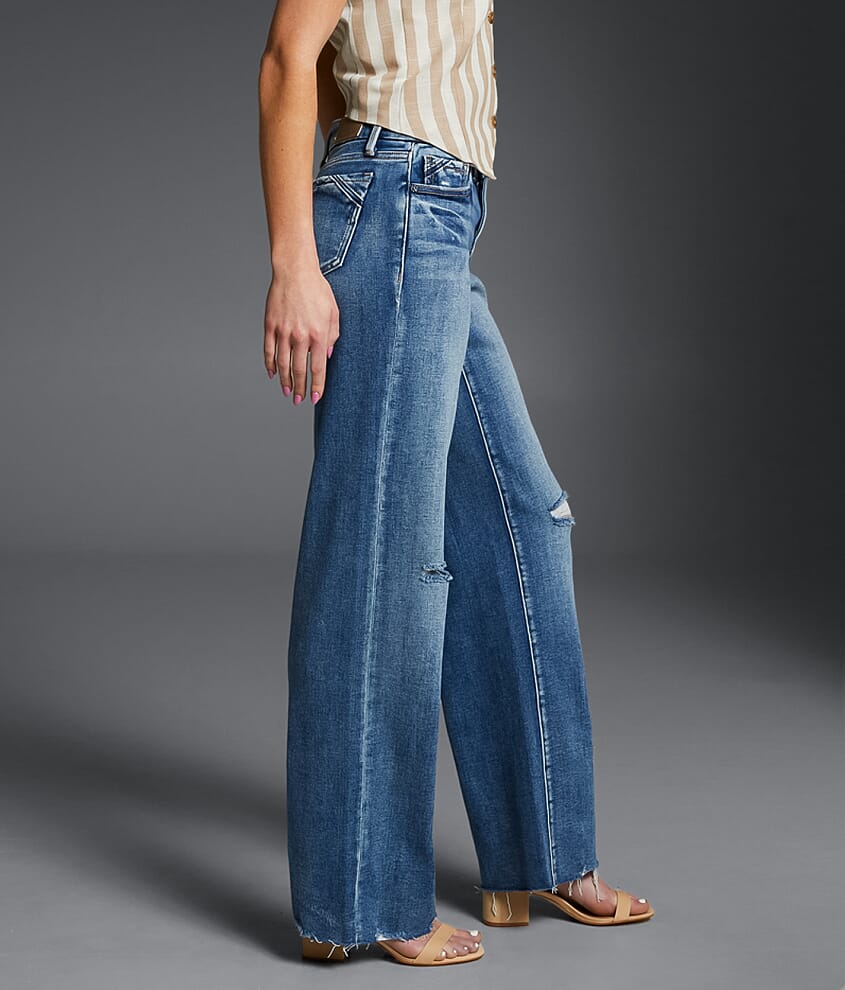 Fit No. 53 Wide Leg Stretch Jean - thumbnail 3