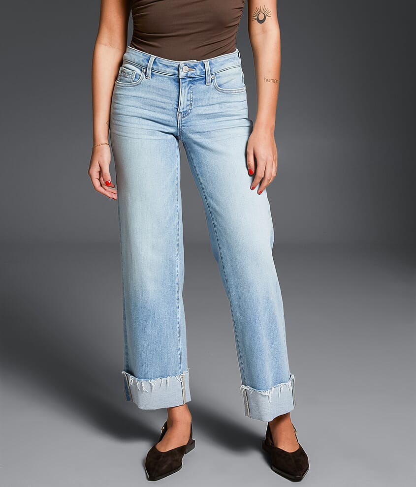 Fit No 53 Cropped Wide Leg Jean