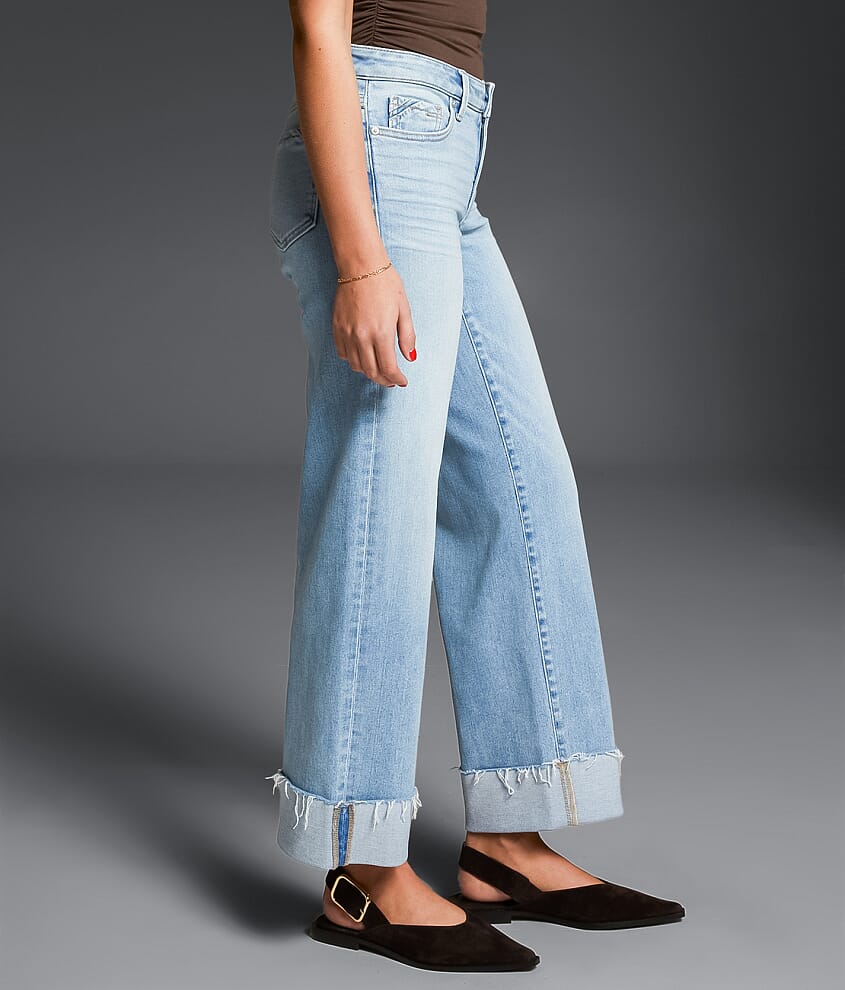 Fit No 53 Cropped Wide Leg Jean