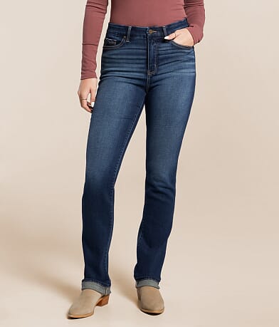 Buckle Black Fit No. 75 Straight Stretch Jean front view