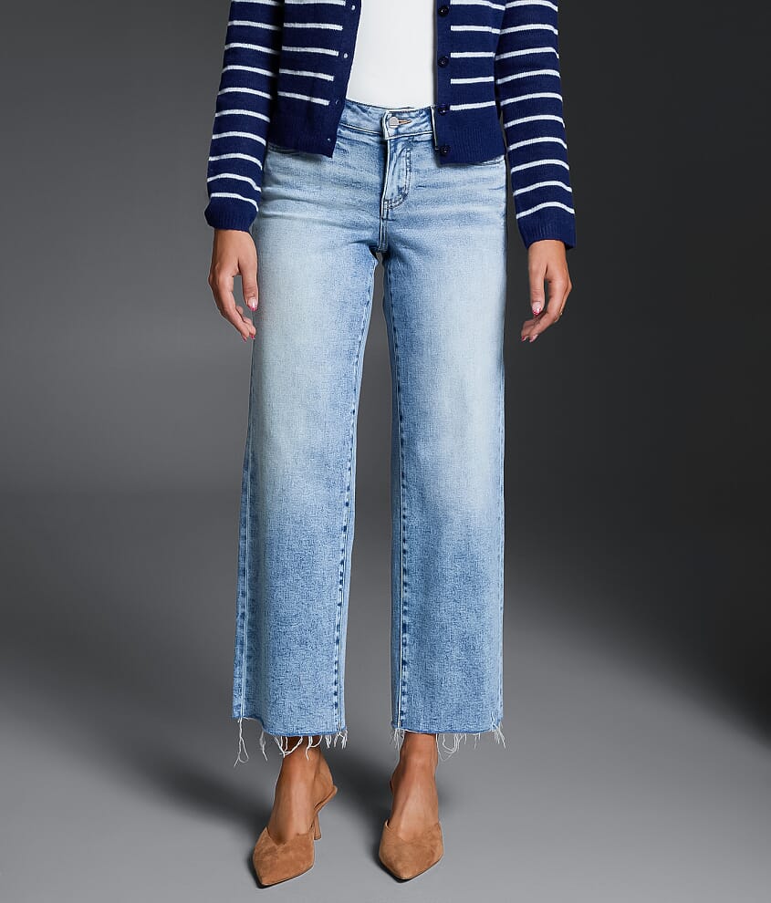 Fit No 53 Cropped Wide Leg Jean