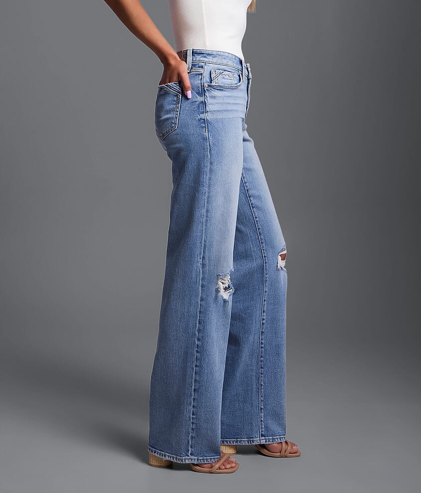 Fit No. 53 Wide Leg Stretch Jean - thumbnail 3