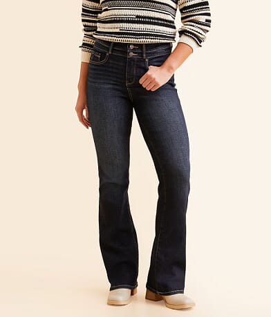 Buckle Black Fit No. 75 Boot Stretch Jean front view