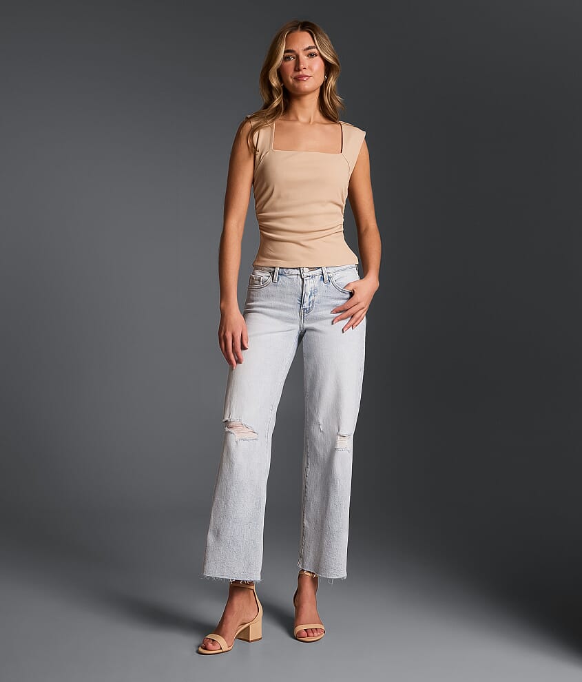 Fit No. 23 Cropped Wide Leg Jean