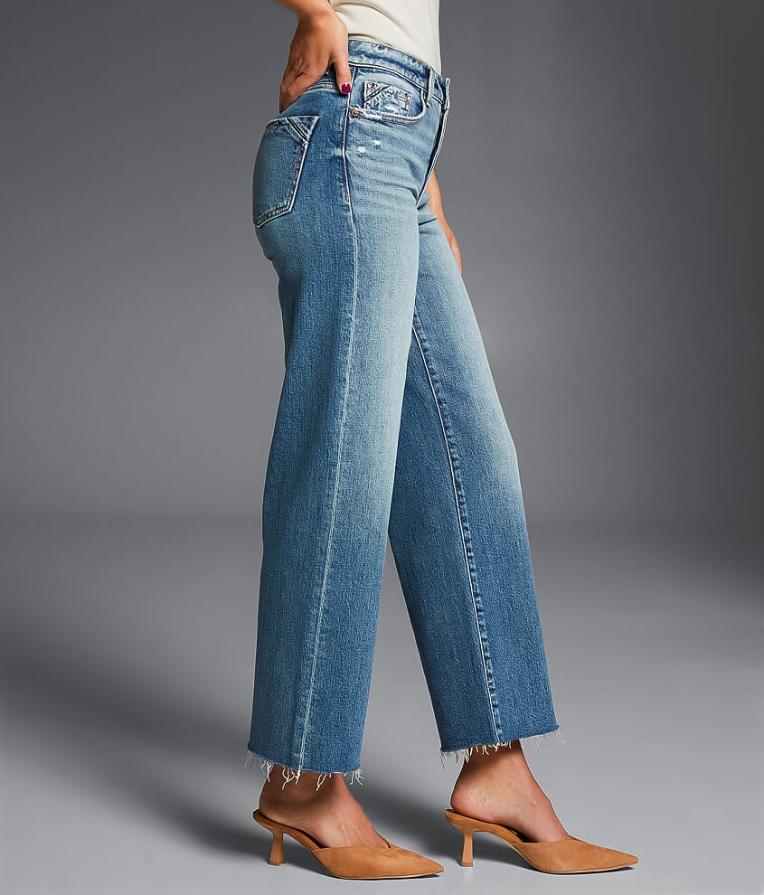 Fit No 35 Cropped Wide Leg Jean