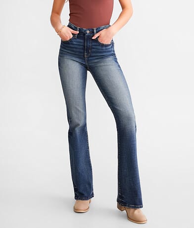 Buckle Black Fit No. 75 Boot Stretch Jean front view