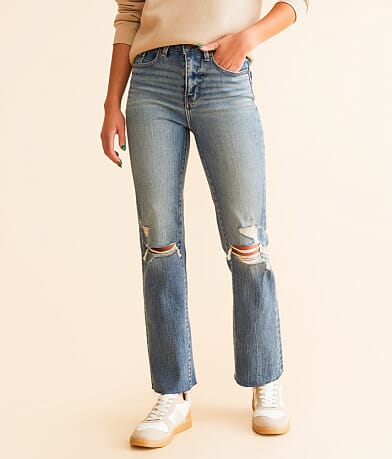 Buckle Black Fit No. 35 Cropped Straight Jean front view