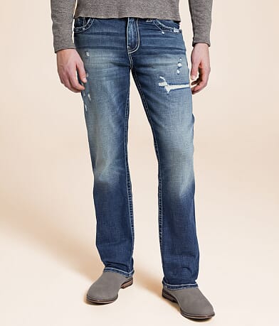 Buckle Black Vintage Nine Straight Jean front view