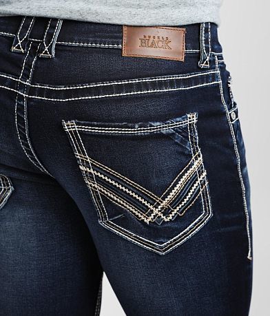 Buckle Black Three Boot Stretch Jean BACK_POCKET